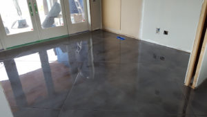 Repair work completed on epoxy floor in Spring by Spring Epoxy Flooring