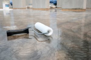 Sealing a Concrete Coating in Spring, Texas